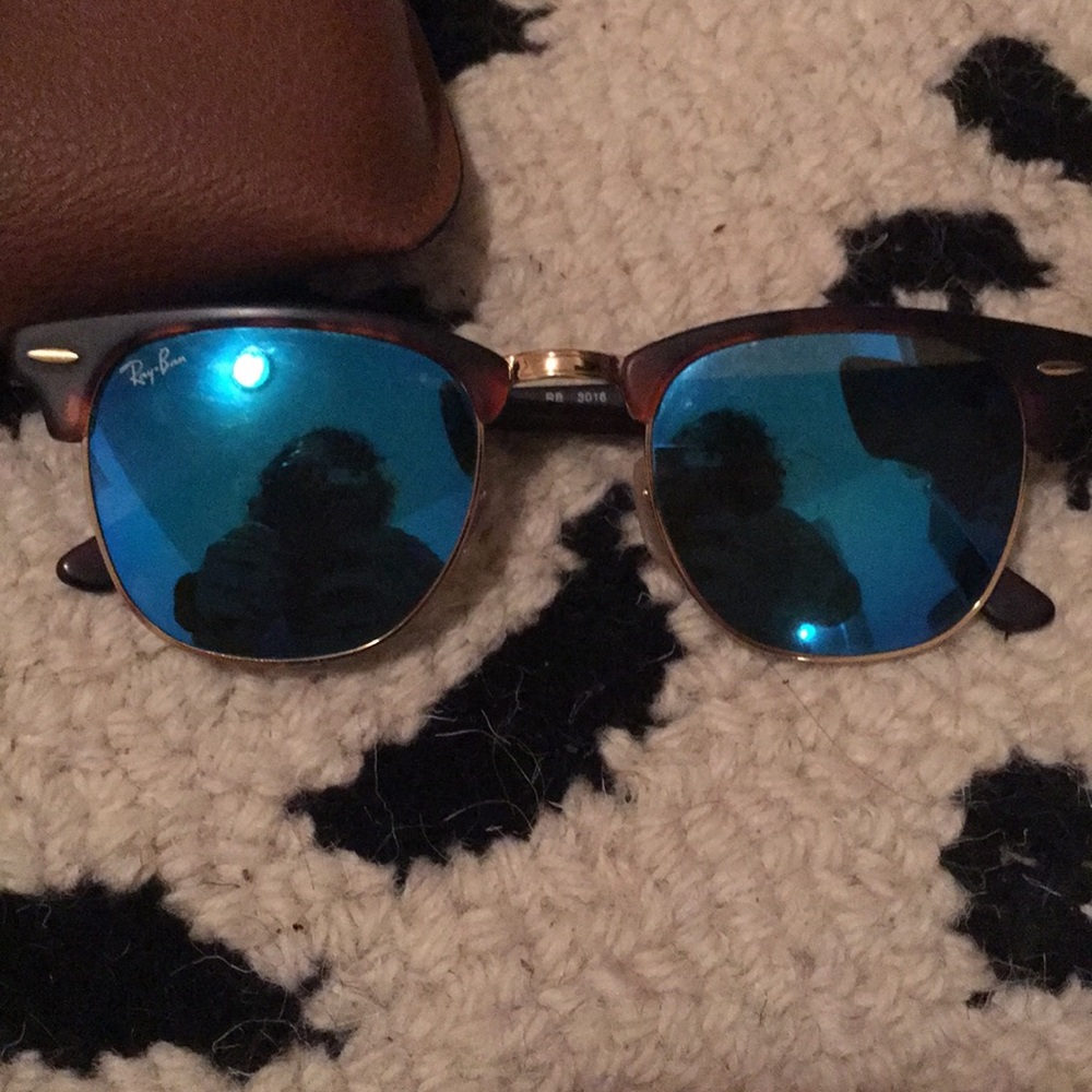 Authentic Ray-Ban Blue Sunglasses